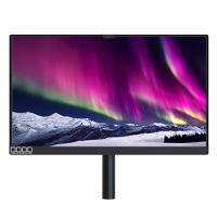 Display++ UHD calibrated display with image of aurora