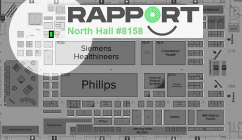 RSNA Location 2019: booth 8158 in North Hall (near Siemens)